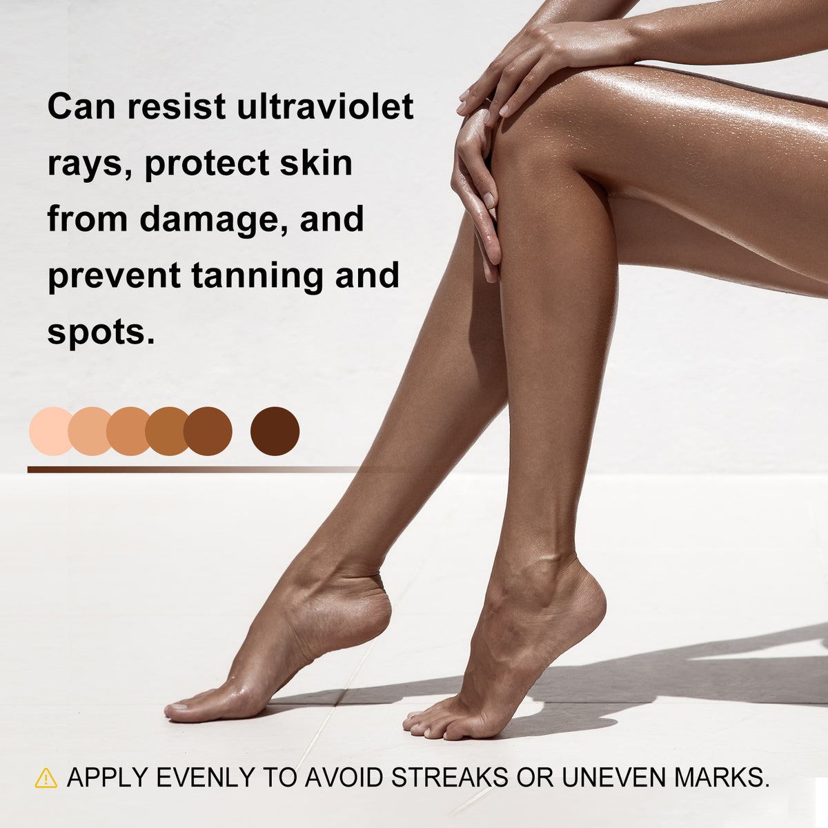 Nuvelia OceAura Self-Tanning Mousse – in use