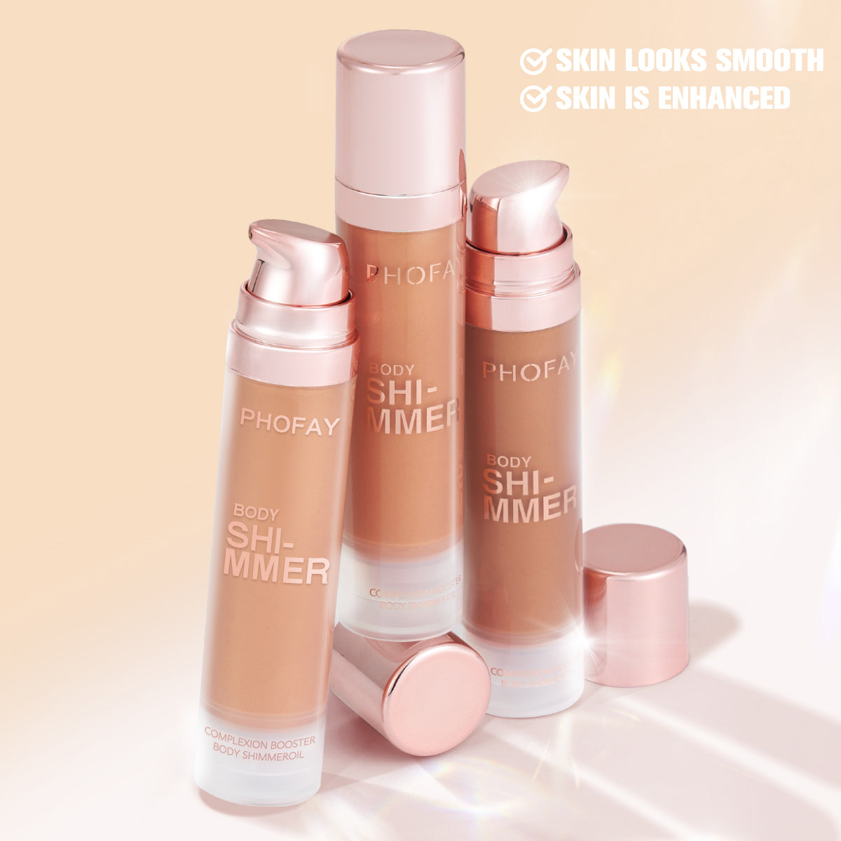 Nuvelia PHOFAY Body Shimmer Oil — product detail view 6