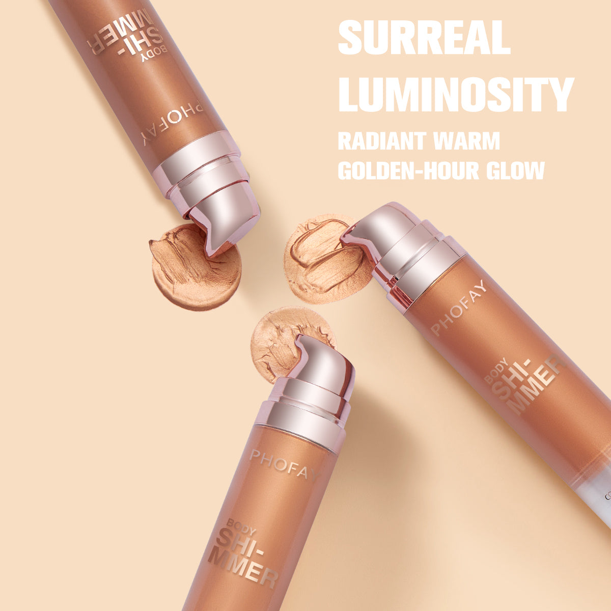 Nuvelia PHOFAY Body Shimmer Oil — product detail view 2