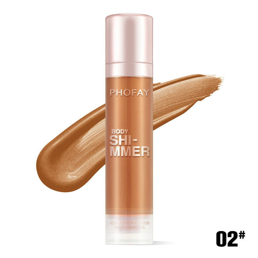 Nuvelia Body Shimmer Oil – detail view
