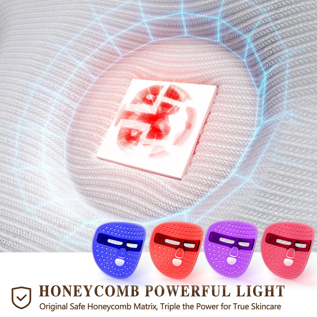 Nuvelia LED Light Therapy Mask — product detail view 8