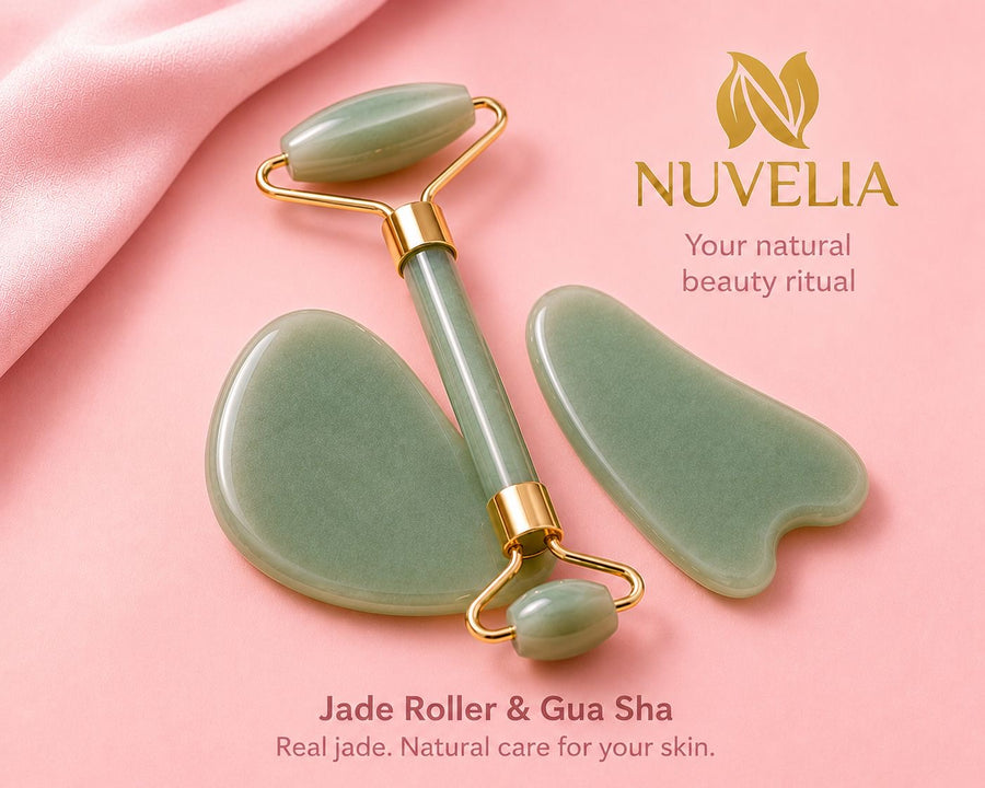 Nuvelia Jade Gua Sha Facial Tool – packaging