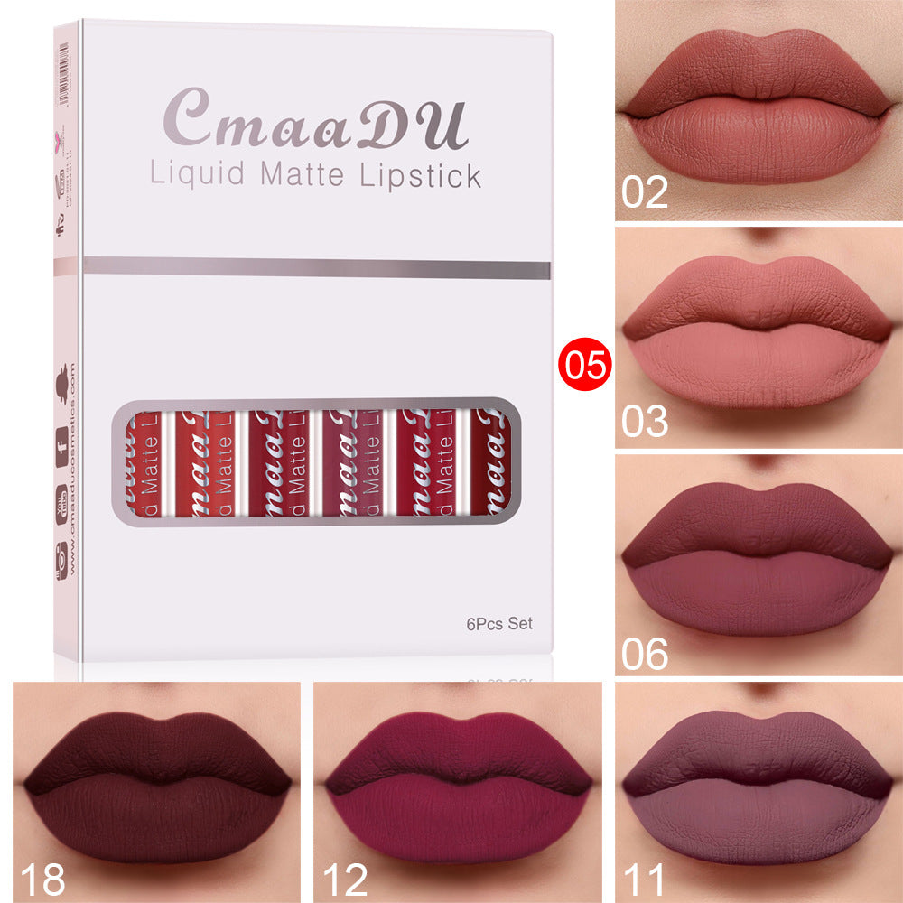 Nuvelia Velvet Matte Lipstick Set – detail view
