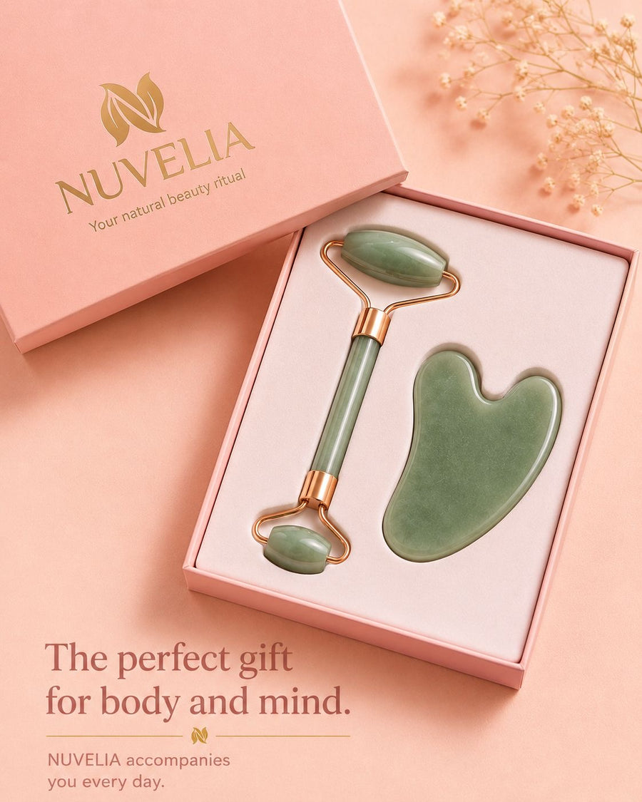 Nuvelia Jade Gua Sha Facial Tool – features
