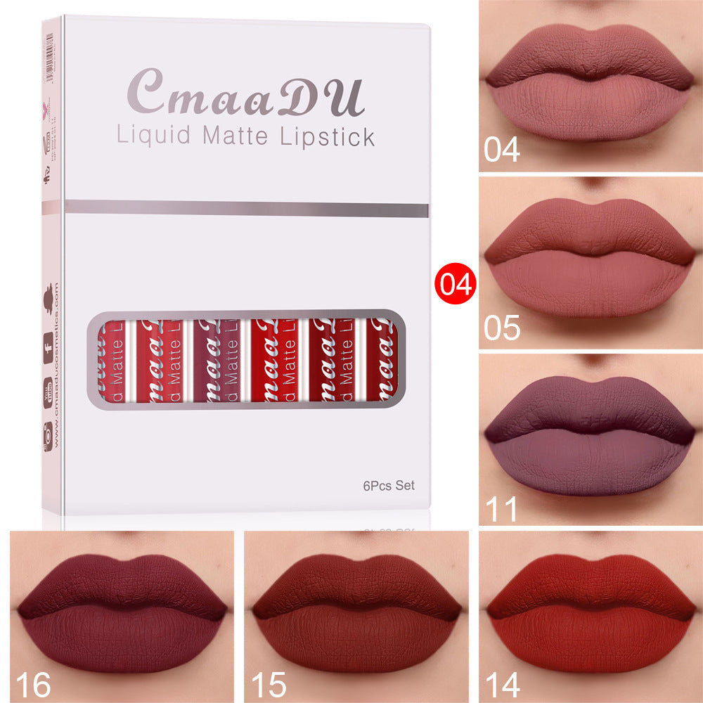 Nuvelia Velvet Matte Lipstick Set – features