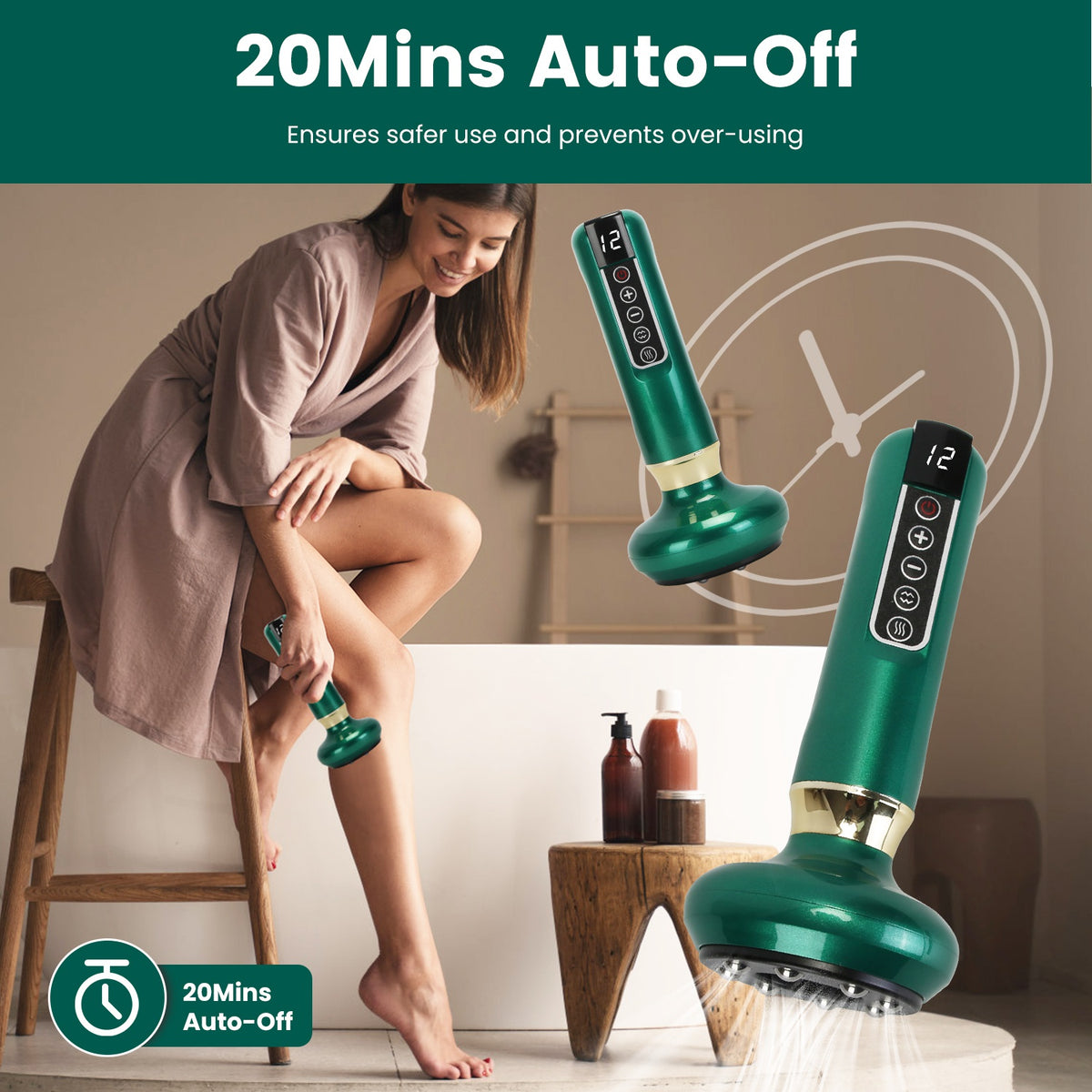 Nuvelia Anti-Cellulite Vacuum Massager — product detail view 10