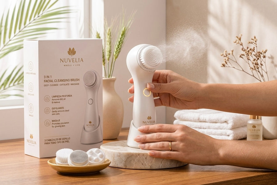 Nuvelia Deep-Cleanse Facial Brush