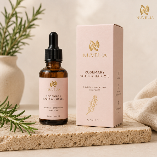 Nuvelia Rosemary Scalp & Hair Oil – product photo