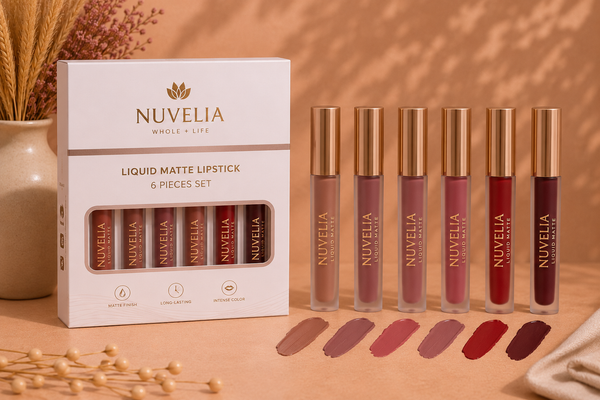 Nuvelia Velvet Matte Lipstick Set – product photo