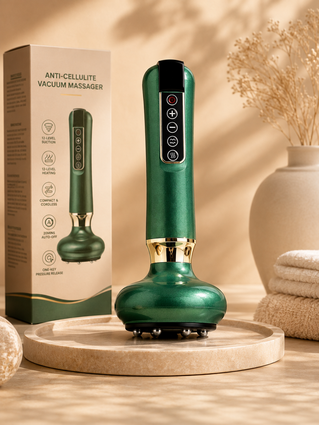 Nuvelia Anti-Cellulite Vacuum Massager – product photo