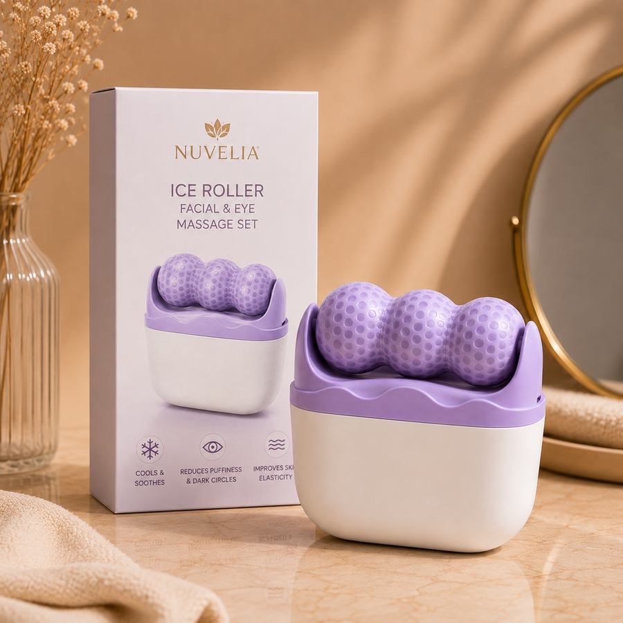 Nuvelia Ice Roller Facial & Eye Massage Set – product photo