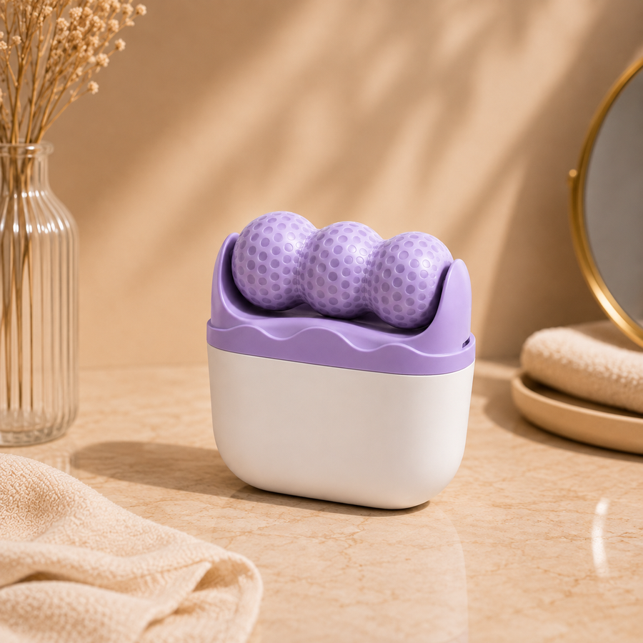 Nuvelia Ice Roller Facial & Eye Massage Set – packaging
