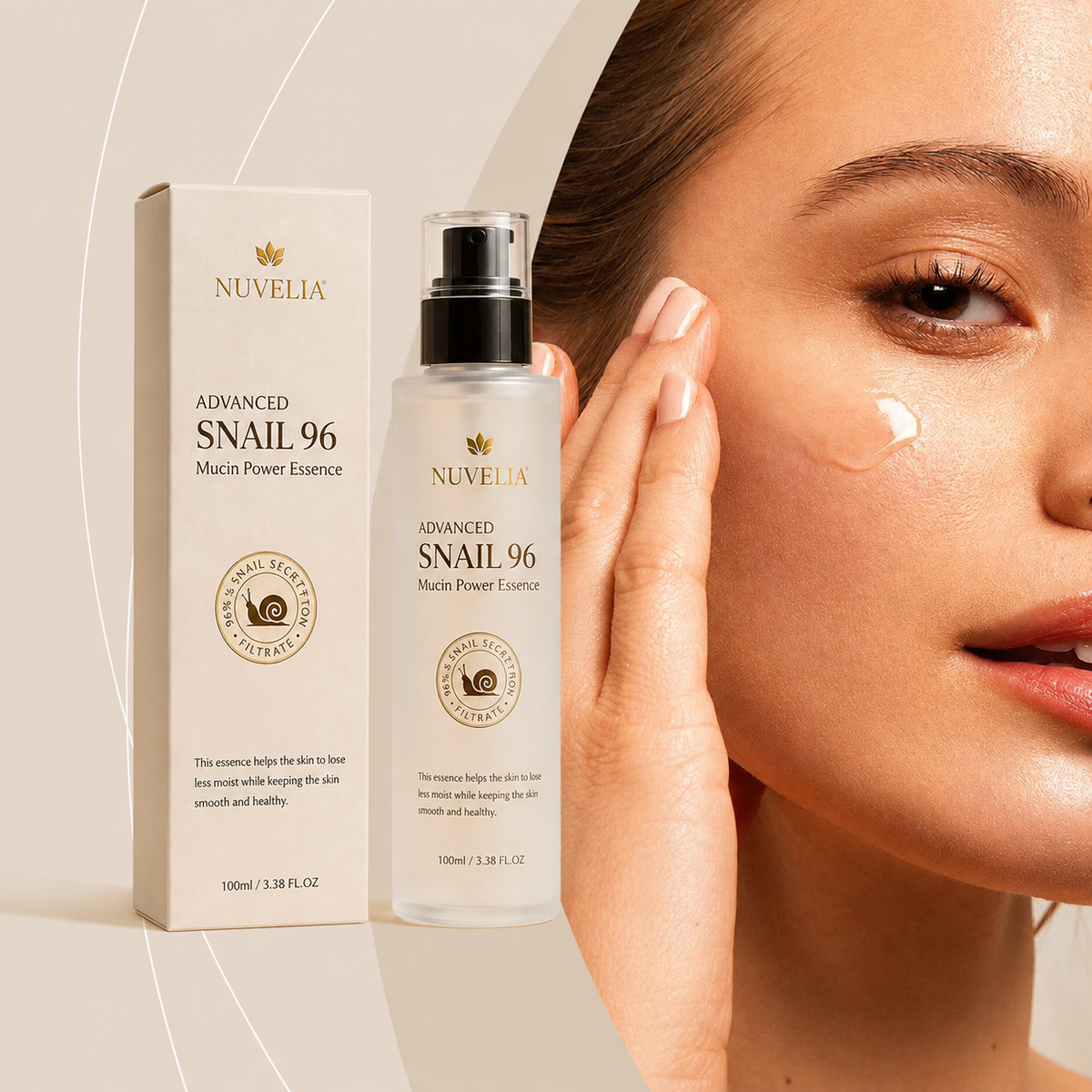 Nuvelia Snail Mucin Repair Serum — product detail view 6
