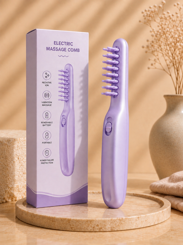 Electric Detangling Scalp Massage Brush
