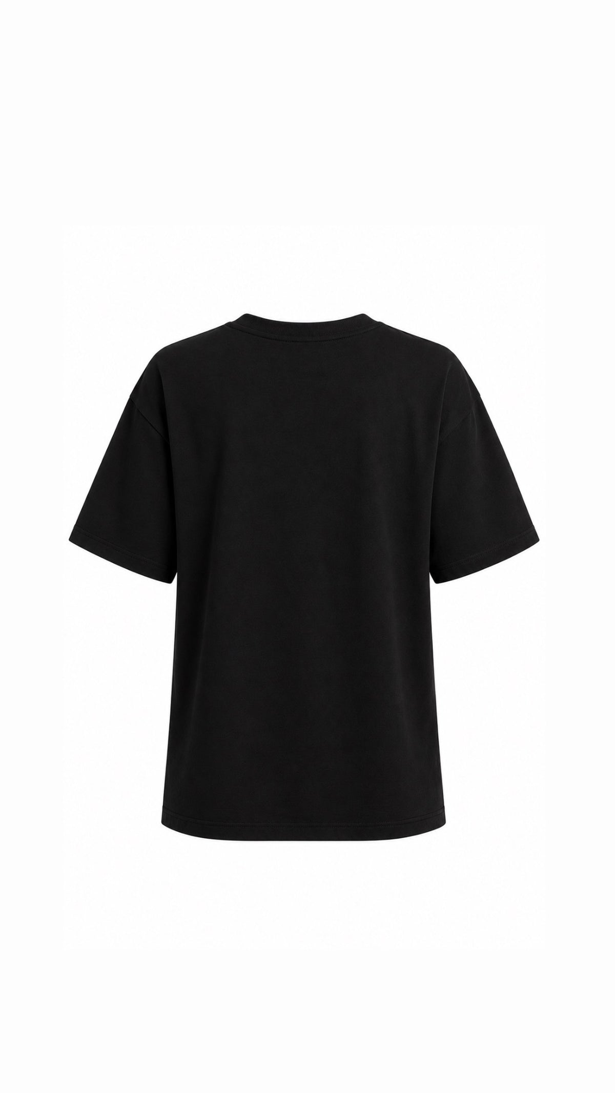 Nuvelia Logo Tee — Black — product detail view 2