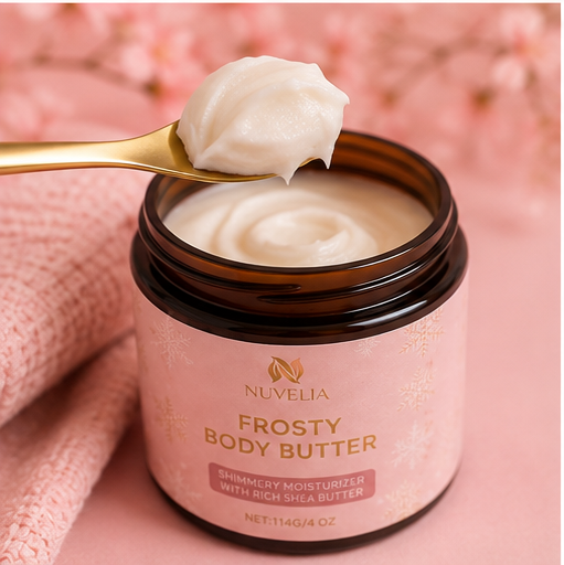 Nuvelia Whipped Shea Body Butter – lifestyle photo